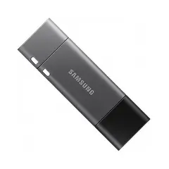 3 - USB Flash накопитель Samsung DUO Plus, 32Гб, Чёрный/Серый