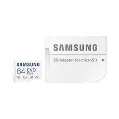 5 - Карта памяти Samsung EVO Plus MicroSD, 64Гб (MB-MC64KA/APC)