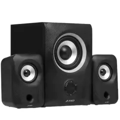 6 - Компьютерные колонки 2.1 CH F&D F590X, Чёрный