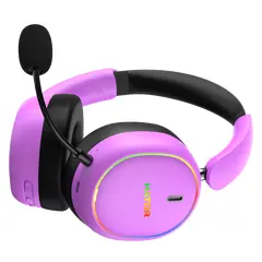 4 - Игровая Гарнитура HATOR Phoenix 2, Bluetooth/USB, Cyber Violet