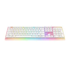 4 - Клавиатура Havit KB876L, Проводное, Белый