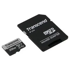 4 - Карта памяти Transcend MicroSDXC Class 10, 256Гб (TS256GUSD330S)