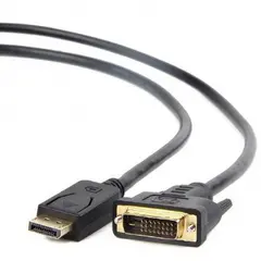 4 - Видеокабель Cablexpert CC-DPM-DVIM-1M, DisplayPort (M) - DVI-D (M),...