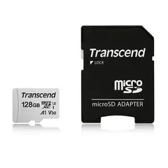 2 - Карта памяти Transcend MicroSDXC Class 10, 128Гб (TS128GUSD300S-A)