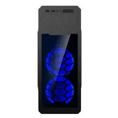 2 - Компьютерный корпус Gamemax G563, Midi-Tower, Без блока питания, Чёрный
