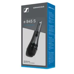 2 - Караоке микрофон Sennheiser E 845-S, Проводной аналоговый, Серый