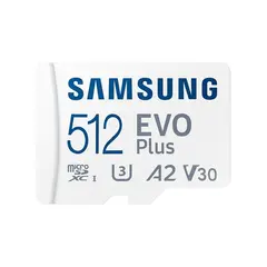 4 - Карта памяти Samsung EVO Plus MicroSD, 512Гб (MB-MC512KA/RU)