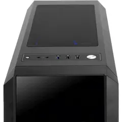 6 - Компьютерный корпус Chieftec GL-03B-OP, Midi-Tower, ATX, Чёрный