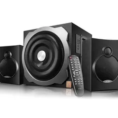 6 - Компьютерные колонки 2.1 F&D A521X, Чёрный
