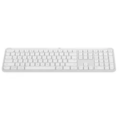 2 - Клавиатура Logitech K950, Беспроводное, Белый