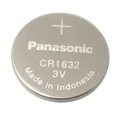 2 - Дисковые батарейки Panasonic CR-1632EL, CR1632, 1шт.
