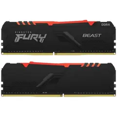 5 - Оперативная память Kingston FURY Beast RGB, DDR4 SDRAM, 3600 МГц,...