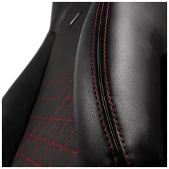 3 - Игровое кресло Noblechairs Icon, Искусственная кожа, Черный/Красный