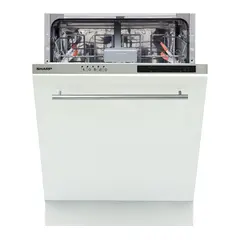 6 - Посудомоечная машина Sharp QWNI1EI45EXEU, Белый
