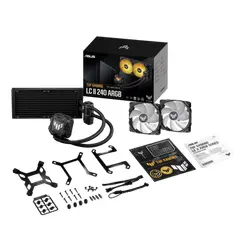 6 - Кулер для процессора ASUS TUF GAMING LC II 240 ARGB