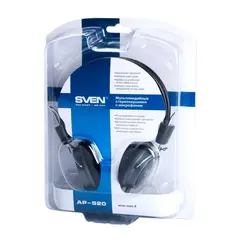 5 - Наушники SVEN AP-520, Чёрный