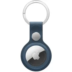 2 - Чехол для трекера Airtag Apple FineWoven Key Ring, Pacific Blue