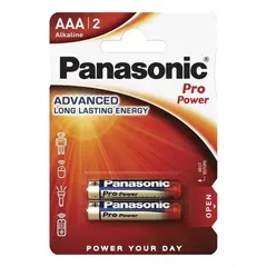 3 - Батарейки Panasonic LR03XEG, AAA, 2шт.