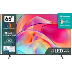 4 - 65" QLED SMART Телевизор Hisense 65E7KQ, 3840x2160 4K UHD, VIDAA...