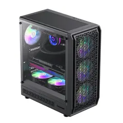 4 - Компьютерный корпус Gamemax Forge AB, Midi-Tower, Без блока питания,...