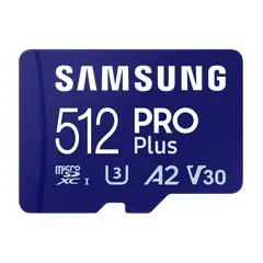 4 - Карта памяти Samsung PRO Plus MicroSD, 512Гб (MB-MD512SA/APC)