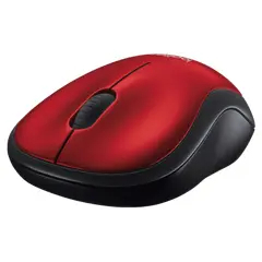 2 - Беcпроводная мышь Logitech M185, Красный