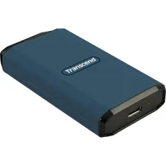4 - Внешний портативный SSD накопитель Transcend ESD410C, 4 ТБ, Синий...