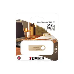 3 - USB Flash накопитель Kingston DataTraveler SE9 G3, 512Гб, Золотой