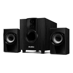 6 - Компьютерные колонки 2.1 SVEN MS-107, Чёрный