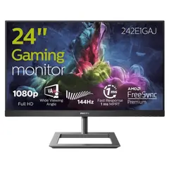 4 - 23,8" Монитор Philips 242E1GAJ, VA 1920x1080 FHD, Чёрный