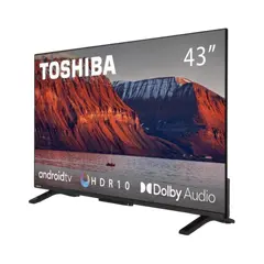 3 - 43" LED SMART Телевизор Toshiba 43LA2363DG, 1920x1080 FHD, Android...