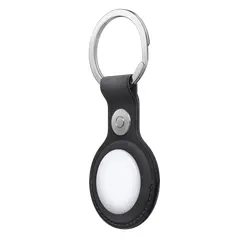 2 - Чехол для трекера Airtag Apple FineWoven Key Ring, Чёрный