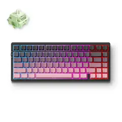 Клавиатура MCHOSE G75 Pro, Проводное / беспроводное, Чёрный | Розовый 54429