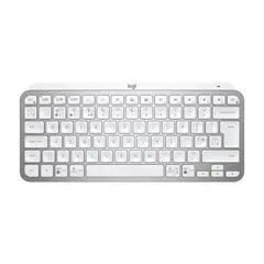 5 - Клавиатура Logitech MX Keys Mini, Беспроводное, Бледно-серый