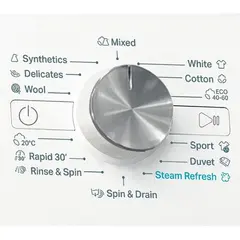 4 - Стиральная машина Whirlpool FFB 7459 WV EE, 7кг, Белый