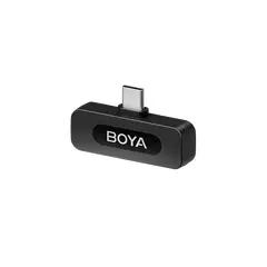 4 - Портативный записывающий микрофон Boya BY-V20 V2.0, Беспроводной, Черный