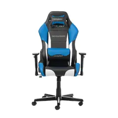 3 - Игровое кресло DXRacer Drifting, Искусственная кожа, Чёрный/Белый/Синий