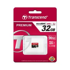 2 - Карта памяти Transcend microSDHC Class 10, 32Гб (TS32GUSDCU1)