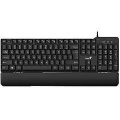 2 - Клавиатура Genius KB-100XP, Проводное, Чёрный
