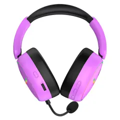 5 - Игровая Гарнитура HATOR Phoenix 2, Bluetooth/USB, Cyber Violet