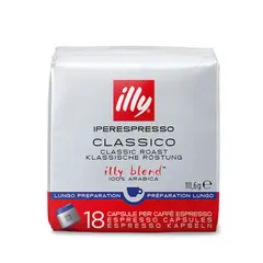 4 - Кофе Illy Iperespresso Classico Lungo, 18 шт