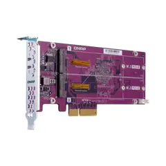 2 - Карта расширения NAS Qnap QM2-2P-244A, Бронзовый