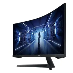 5 - 34" Игровой монитор Samsung C34G55TW, VA 3440x1440 WQHD, Чёрный