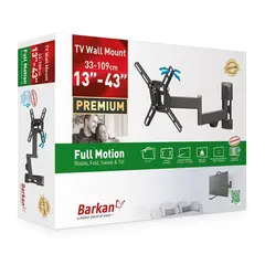 6 - Настенное крепление для телевизора BARKAN 2400, Чёрный
