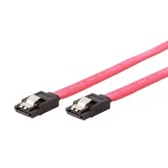 2 - Кабель SATA Cablexpert CC-SATAM-DATA-0.1M, Красный