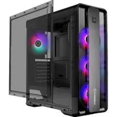 5 - Компьютерный корпус Gamemax MoonLight FRGB, Midi-Tower, Без блока...