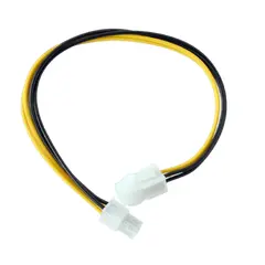 2 - Кабель Cablexpert CC-PSU-7 ATX, Чёрный