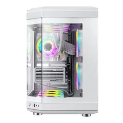 4 - Компьютерный корпус Gamemax HYPE, Midi-Tower, Без блока питания, Белый