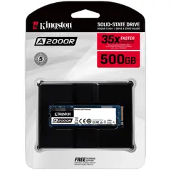 2 - Накопитель SSD Kingston A2000, 500Гб, SA2000M8/500G