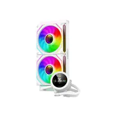4 - Кулер для процессора Gamemax IceBurg 240 Digital WH